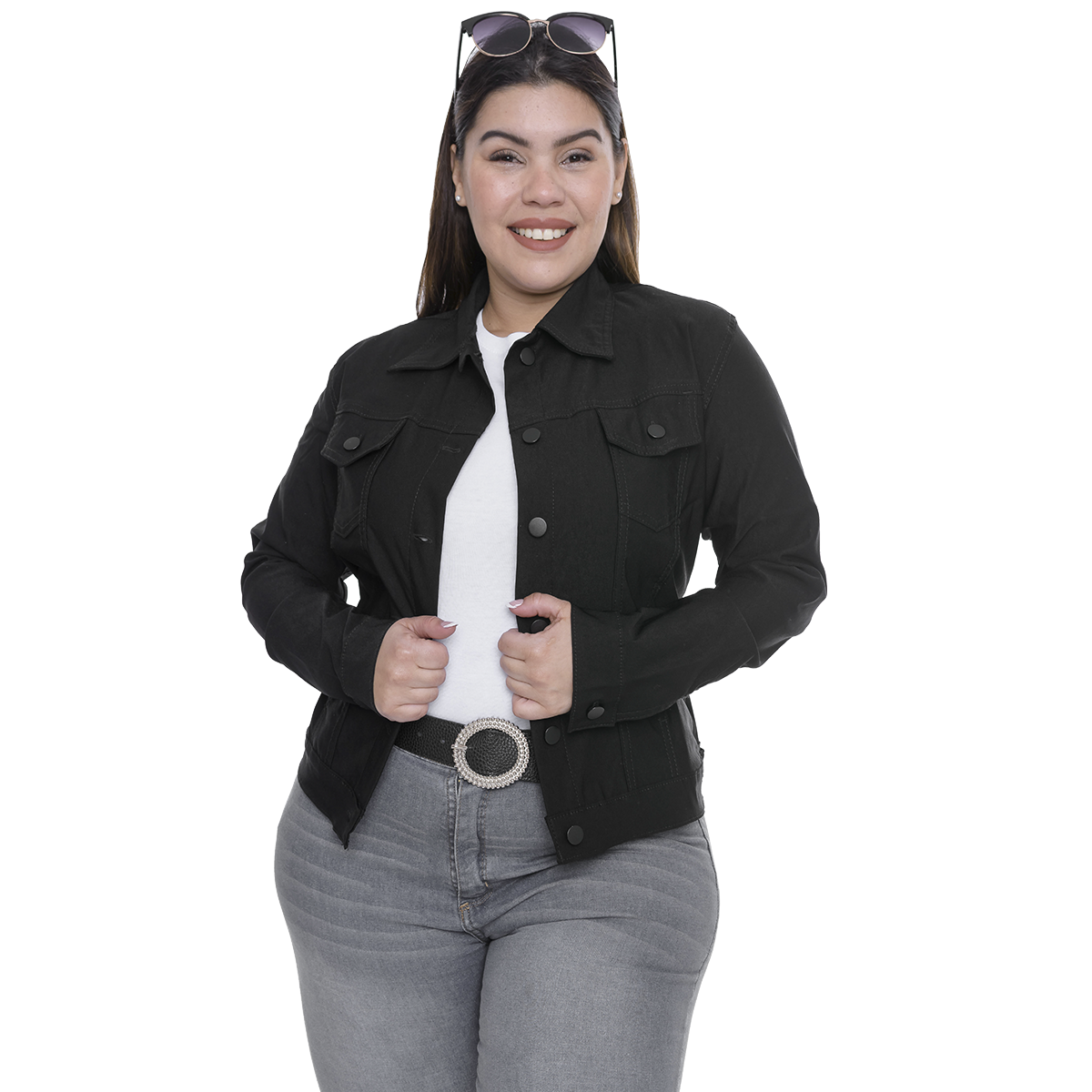 Campera Bengalina mujer tela importada talle grande 46 al 52 DEJEANCI