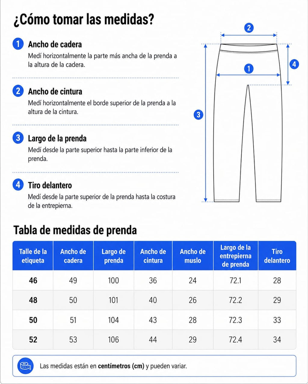 Pantalón Engomado Chupín Mujer Talles Grandes 46 al 52 | DEJEANCI