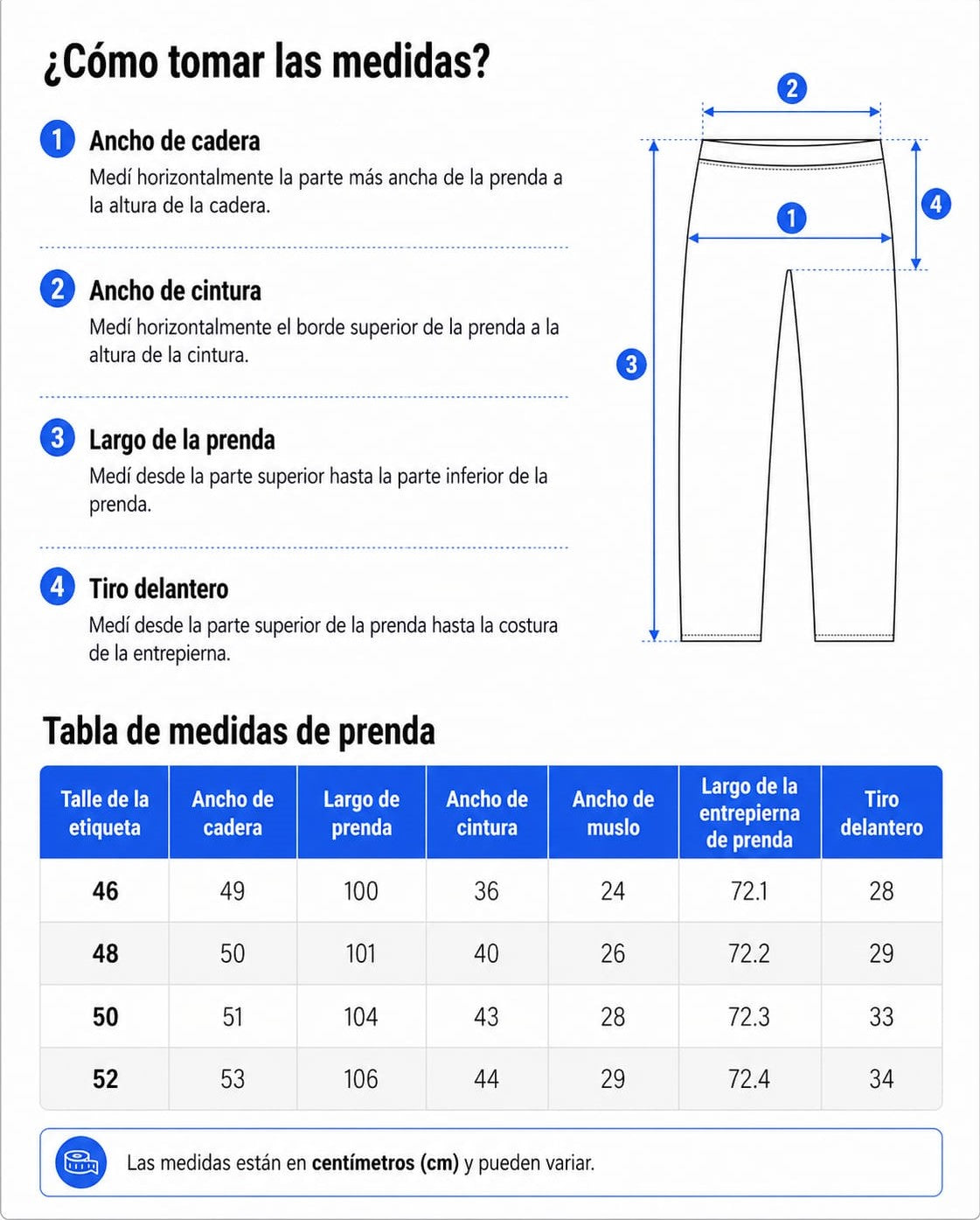 Pantalón Engomado Chupín Mujer Talles Grandes 46 al 52 | DEJEANCI