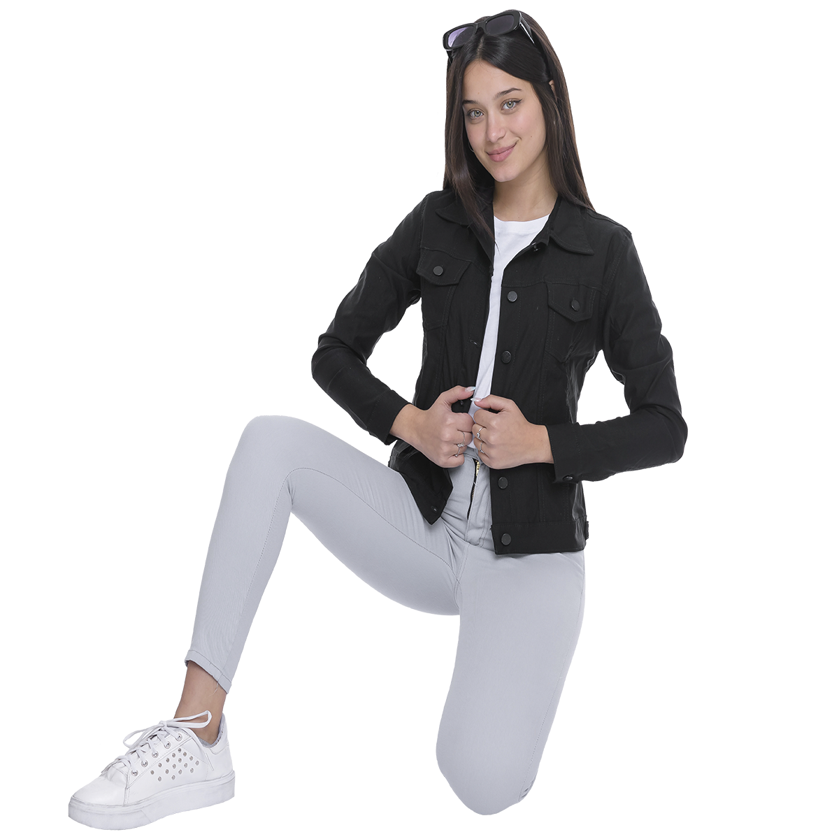 Campera Bengalina Clásica mujer costuras reforzadas terminación premium DEJEANCI