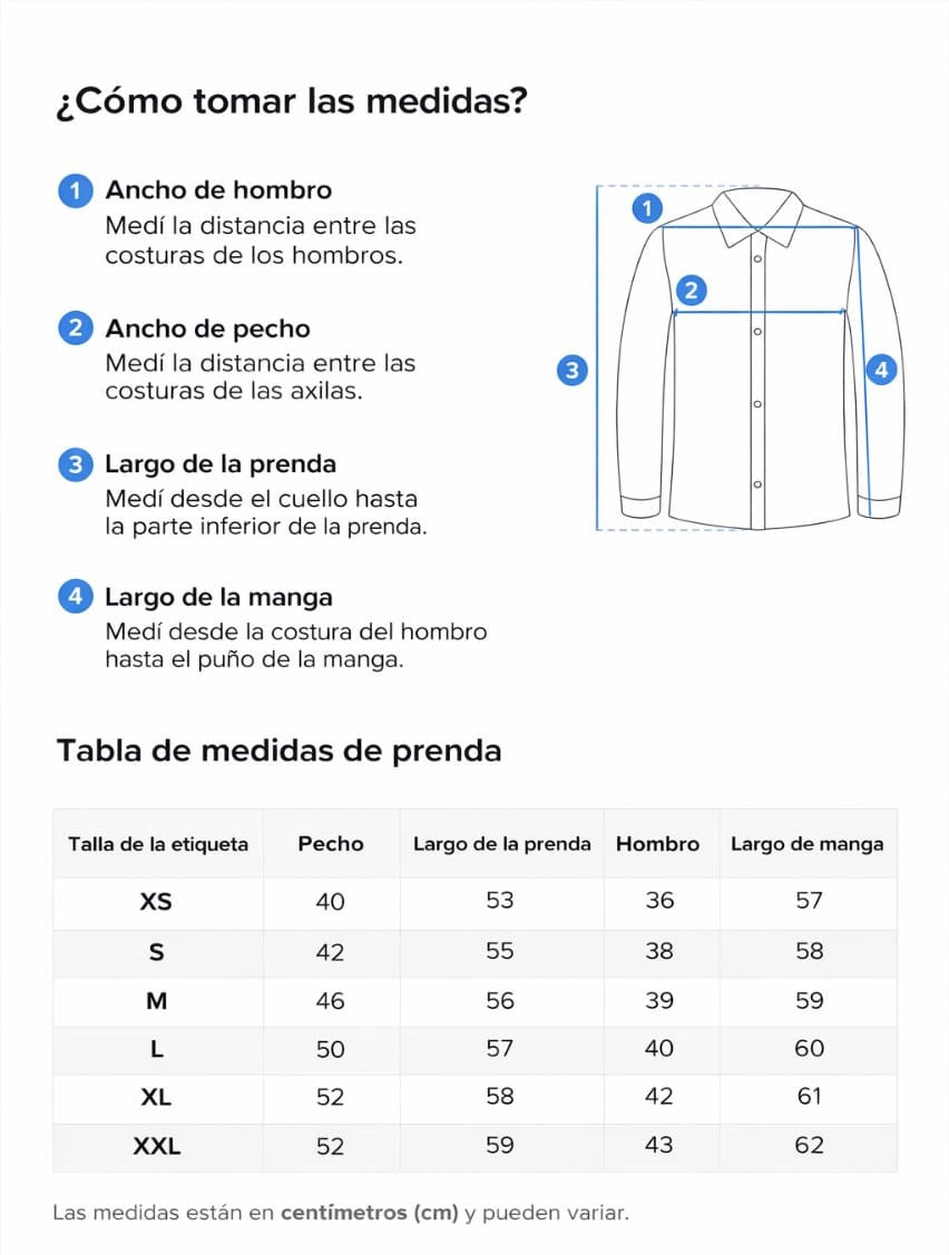 Campera Bengalina Clásica Mujer Talles XS al 2XL | DEJEANCI